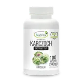 Karczoch ekstrakt 15:1 kapsułki 500mg