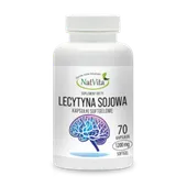 Lecytyna kapsułki softgel 1200mg
