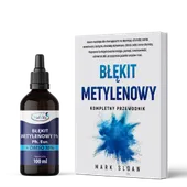 Błękit Metylenowy 1% Farmaceut. Ph. Eur. + DMSO 10% + Książka