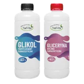 Glikol propylenowy USP/EP 99,99% + Gliceryna roślinna VG 99,8%
