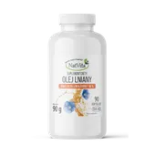 Olej Lniany 50 % ALA kapsułki softgel 1000mg