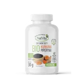 Kurkuma BIO + Piperyna BIO tabletki 500mg