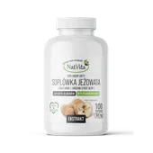 Soplówka Jeżowata ekstrakt 40% beta glukanów kapsułki 300mg