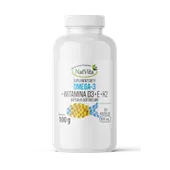 Omega 3 + Witaminy D3, E, K2 Mk7 kapsułki softgel 1000mg