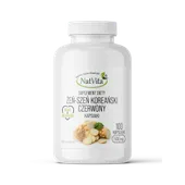 Żeń-Szeń koreański czerwony kapsułki 500mg