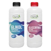 Glikol propylenowy USP/EP 99,99% + Gliceryna roślinna VG 99,8%
